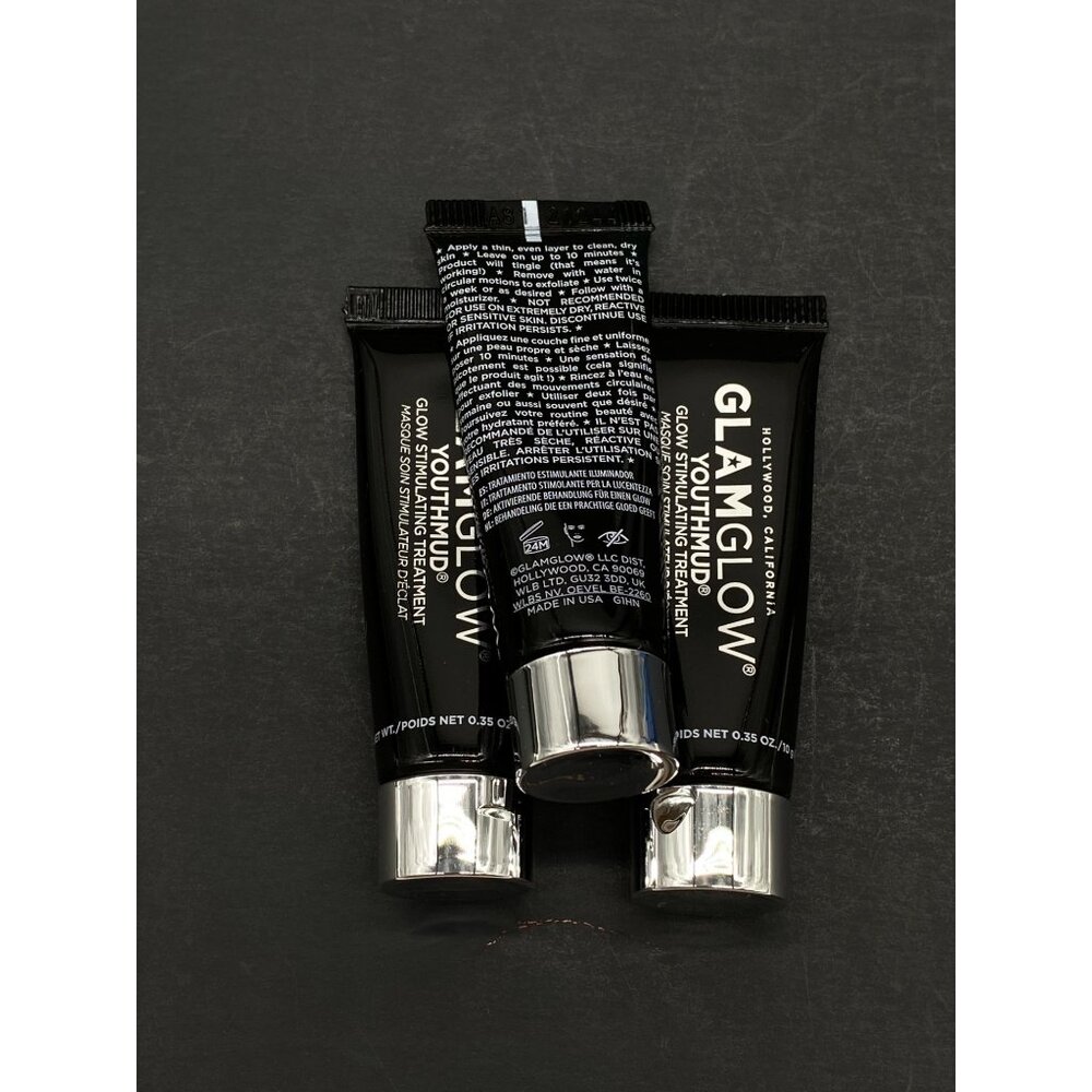 3 GlamGlow YouthMud Glow Stimulating Treatment, 0.35 oz